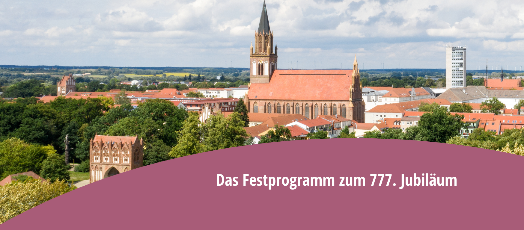 Das Festprogramm zum 777. Jubiläum